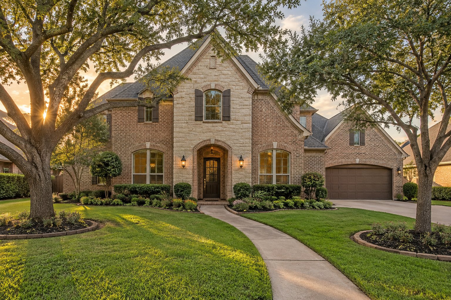A Richmond, Texas home, illustrative
